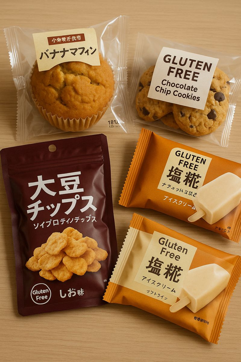 コンビニで手軽に買える！2025年版グルテンフリーおやつ【保存版ガイド】